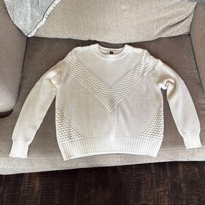 Women's White Sweater